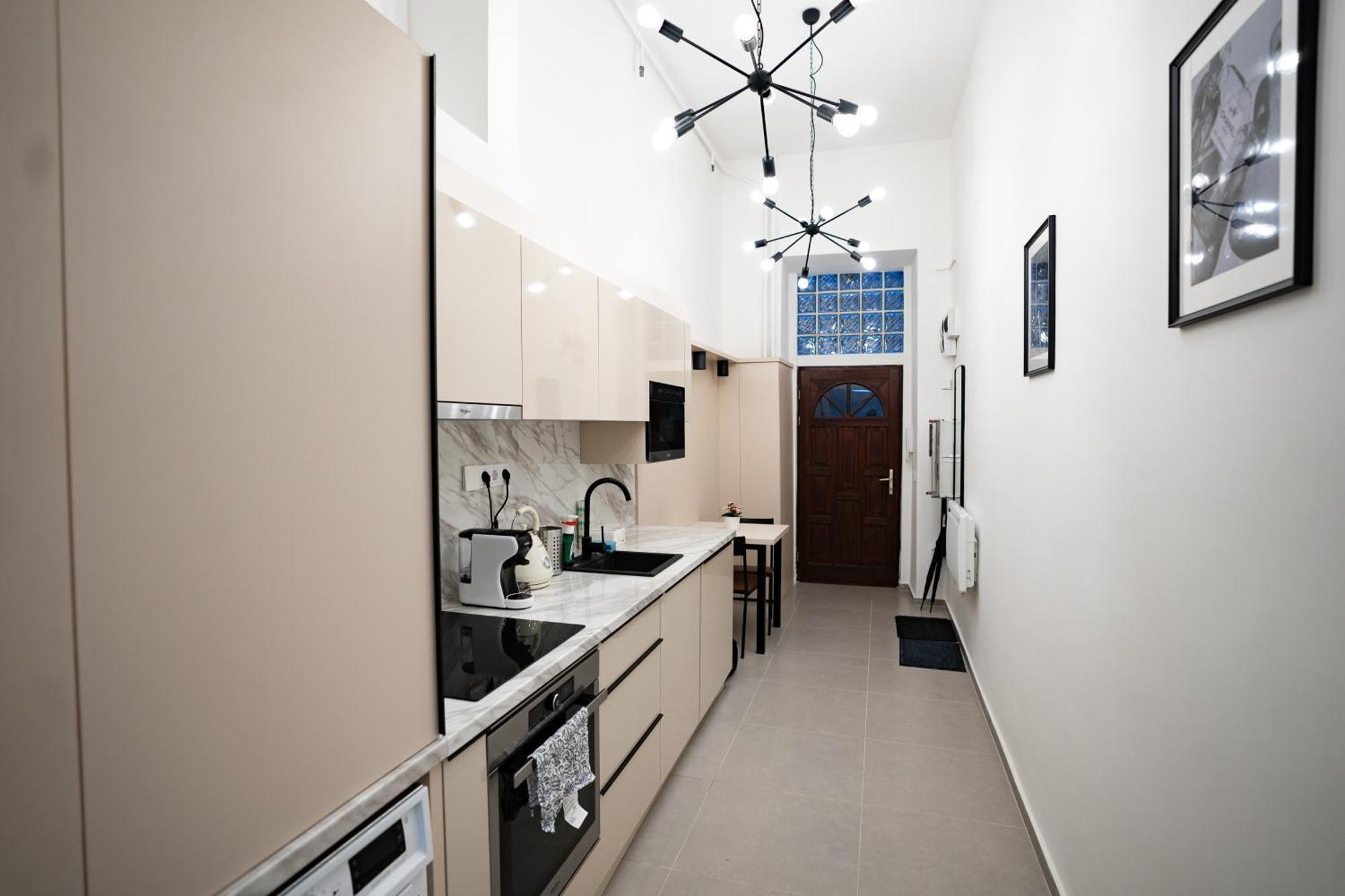 Downtown Double Room Deluxe With Joint Kitchen Budapesta Exterior foto